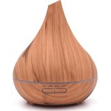 Geurwolkje® Unity Aroma Diffusers licht hout 400 ML - Geurverspreider - Luchtbevochtiger - Vernevelaar - voor Aromatherapie.