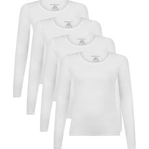 Bamboo basics Lange mouw LARA Verpakking van 4