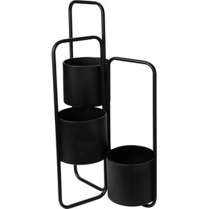 Home&Styling - plantenetagere- 57 cm- 3 bloempotten