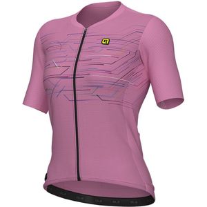 Ale Pr-e Megabyte Korte Mouw Wielertrui Roze M Vrouw