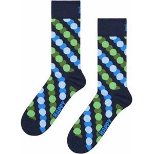 Happy Socks - Big Dot Shade - Huissokken - Navy