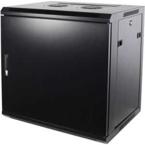 DSIT - 9U Wandkast - Serverbehuizing - Metalen Deur - 600x450x500mm - 19 Inch