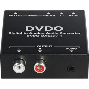 DVDO DA-Converter Digitaal naar analoge audio omzetter