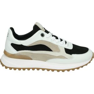 Floris van Bommel NOPPI 17.02 - Lage sneakersDames sneakers - Kleur: Wit/beige - Maat: 40.5
