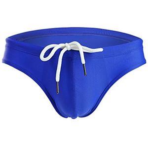 Sportieve Heren Zwembroek met Trekkoord – Effen Swimwear