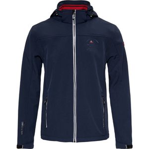 Nordberg Trond - Softshell Outdoor Zomerjas Heren - Dark Navy Melange - Maat L