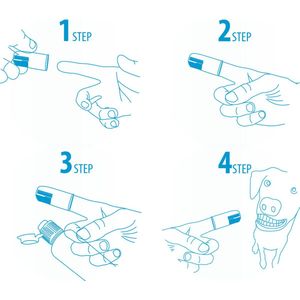 AFP - Sparkle Finger Brush (6pack)