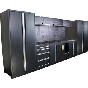 Kraftmeister werkplaatsinrichting Townsville RVS zwart