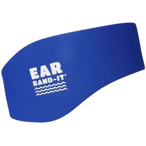 Ear Band-It - Zwemhoofdband - Neopreen stof - Voor bij het zwemmen - Droge oren tijdens het zwemmen - Ear band it – Combineren met Putty Buddies – Geen water in de oren - Maat S - In kleur Blauw/Zwart
