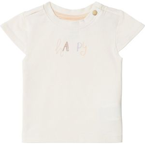 Noppies Girls Tee Cottonwood short sleeve Meisjes T-shirt - Whitecap Gray - Maat 80