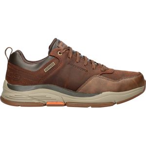 Skechers Bengao - Hombre Heren Sneakers - Bruin - Maat 40
