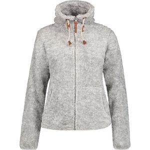ICEPEAK COLONY Teddy Vest Dames-Light Grey-M