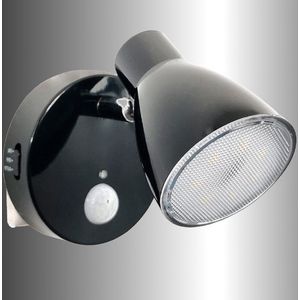 Trango 2635-015 LED-sensor nachtlampje * MILO * met bewegingssensor en automatische functie in zwart veiligheidslicht Direct 230V, socketlamp, wandlamp, oriëntatielicht, nachtlamp, socket light