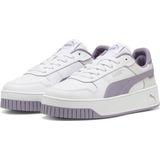 PUMA Carina Street Jr Meisjes Sneakers - PUMA White-Pale Plum-PUMA Silver - Maat 38.5