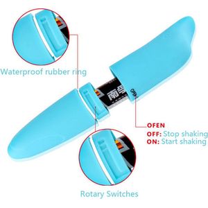 Mini Dolfin Vibrator I Mini Vibrator I Vibrator voor Vrouwen I Clitoris en G Spot Stimulatie I Dolfijn I Blauw