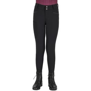 Qhp Rijbroek Zahra Junior Full-grip Zwart - 140