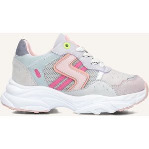 Ton & Ton Meisjes Lage sneakers Chunky zool Sanna - Multi - Leer - Maat 28