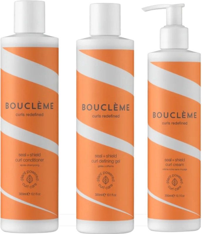 Bouclème - Curls Redefined Set - 300ml - Curl Conditioner - Curl Defining Gel - Curl Cream