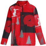 Spyder Jacobs Sweatshirt Met Halve Rits Rood 8 Years Man