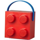 LEGO - Lunchbox Brick 4 met Handvat - Polypropyleen - Rood