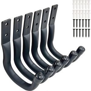 Stevige Ladderhaken voor Zware Lasten - Set van 6 - Ideaal voor Garage en Opslag