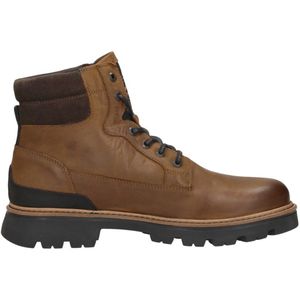 PME Legend - Dragan - Veterschoenen Hoog - Cognac