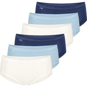 sloggi Dames midi slip 6 pack Basic+