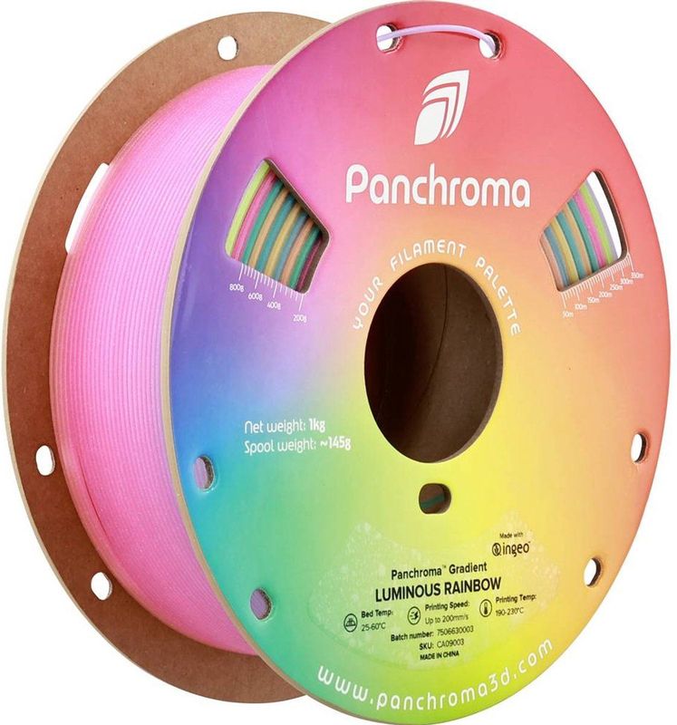 PolyMaker - Panchroma™ PLA Gradient Rainbows - Filament - 1.75 mm - 1kg
