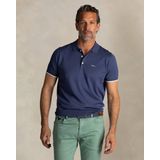 NZA - Blauw gebreide polo