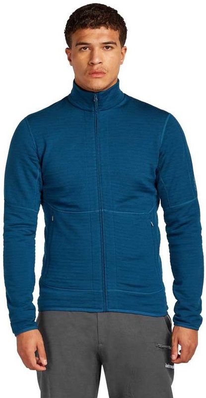 Icebreaker - Merino 400 Realfleece - Sweatshirt - Met Rits