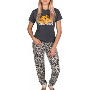 DISNEY The Lion King Damespyjama met lange broek, katoenen pyjama