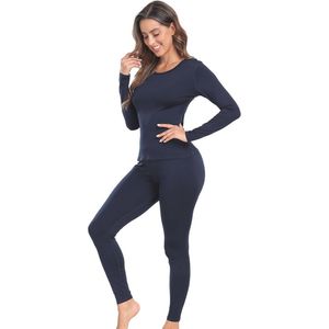 Thermo-ondergoed voor dames - Functionele thermoshirts, lange mouwen, ideaal voor skiën en outdoor activiteiten