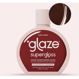 Glaze Hair Supergloss Auburn Spice - Color conditioning gloss - Voor brunettes en rood haar - Semipermanent - tot 10 wasbeurten