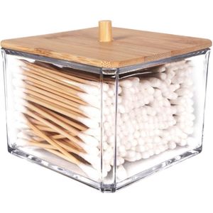 Wattenstaafjeshouder - Wattenhouder - Wattendispenser - Dispenser