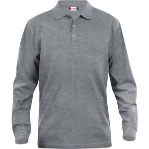 Clique Classic Lincoln L/S 028245 - Grijs-melange - 5XL