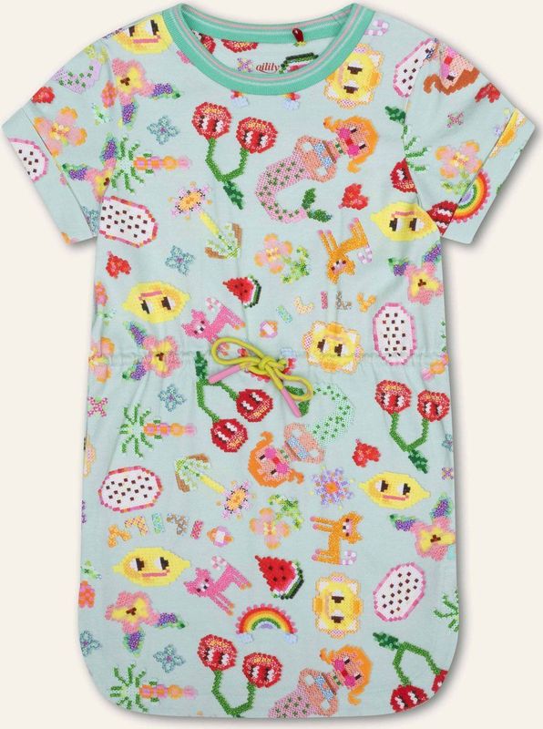 Oilily - Dudu jersey dress - Blauw - 110/5yr