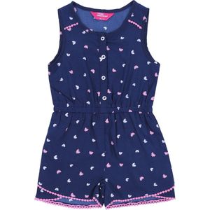 Marineblauwe vlinder jumpsuit