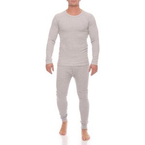 Heren lange thermische ondergoed set - Maten 48 tot 62 - Warm en comfortabel