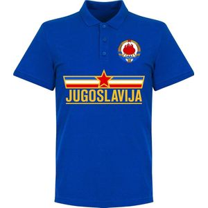 Joegoslavië Team Polo- Blauw - L