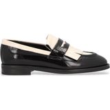 Alpe - New Mimi - Leren Mocassins - Zwart - Plat