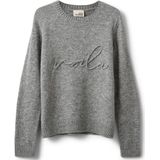 Sofie Schnoor - MinnikSY Knit - Grijs - Gebreide Trui