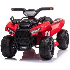Baby Mix Honda ATV Elektrische Quad Rood – Loopauto met Muziek en Licht