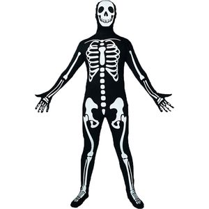 Skelet kostuum - Skelet pak - Halloween kostuum - Carnavalskleding - Carnaval kostuum - Volwassenen - One size