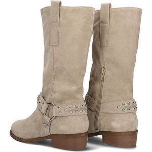 Notre-V 08-464 Laarzen - Suède - Dames - Beige - Maat 41