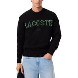 Lacoste - Gebreide Pullover - Wolmix - Relaxed Fit - Hoge Ronde Hals