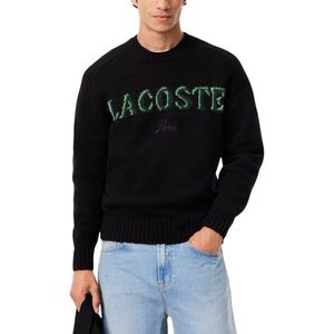 Lacoste - Gebreide Pullover - Wolmix - Relaxed Fit - Hoge Ronde Hals