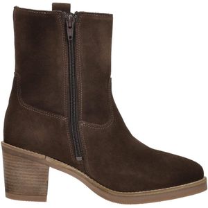 SUB55 Enkellaarsjes Hak Enkellaarsjes Hak - donkerbruin - Maat 39