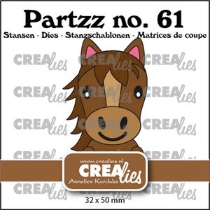 Crealies Partzz Snijmal Paard