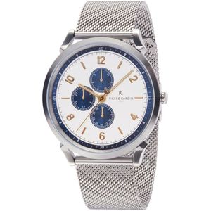 Pierre Cardin - Heren Horloge CPI-2032 - Zilver