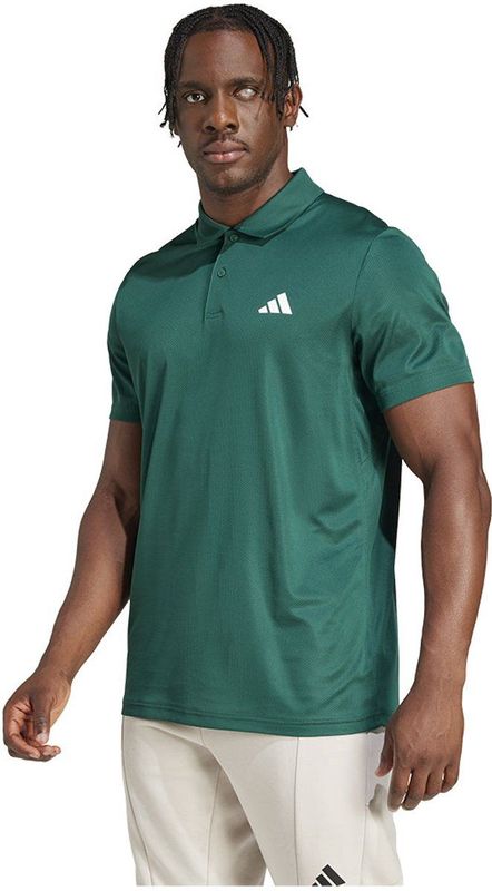 adidas - Trainingspoloshirt - Blauw - 100% Gerecycled Polyester
